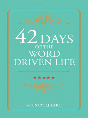cover image of 42 Days of the Word Driven Life